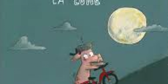 Activité autour du livre de Pierrette Dubé, La petite truie, la vélo et la lune