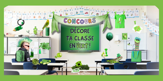 Concours « Décore ta classe en vert ! »