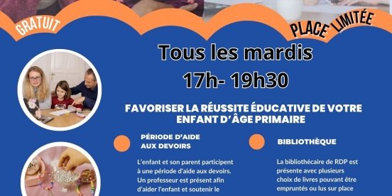 Aide aux devoirs parents/enfants