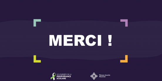 Merci à tous et toutes