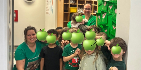 La journée tout en vert