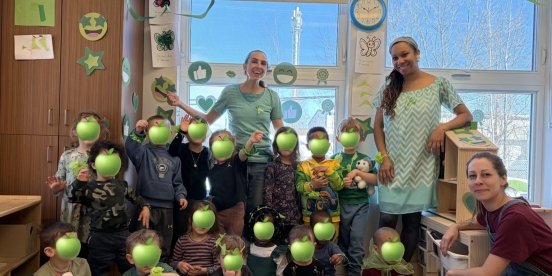 Notre journée persé-vert!