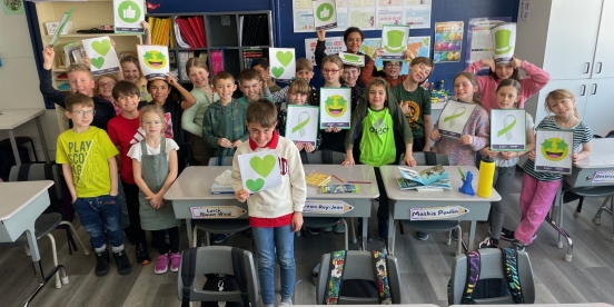 On s'habille en vert!