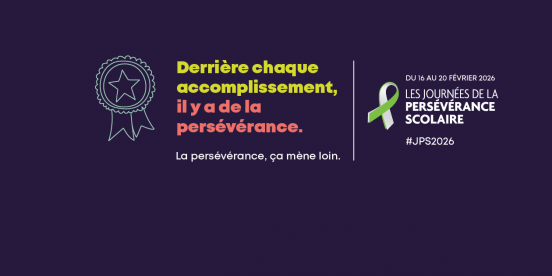 JPS 2026 : Toute une région mobilisée pour rappeler que la persévérance, ça mène loin!