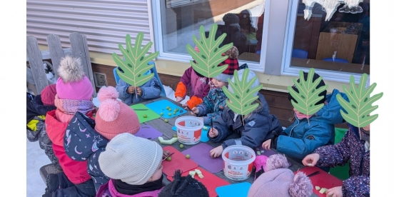 Salade de fruits persé-vertes!