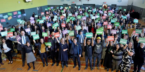 Montreal launch of HSD – a wave of support