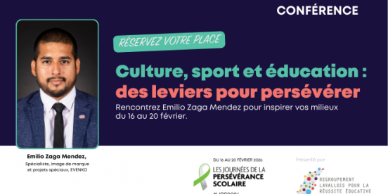 Culture, sport et éducation : des leviers pour persévérer