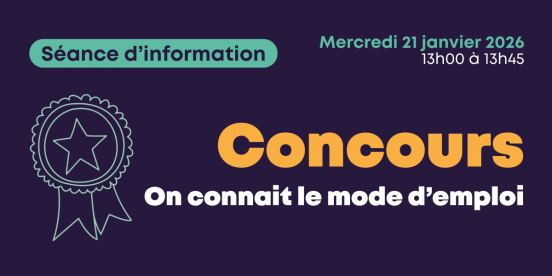Séance d’information – Concours On connaît le mode d’emploi
