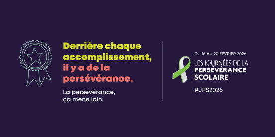 Sondage : Journées de la persévérance scolaire 2026 - 85 % des Québécois considèrent que l’école n’est pas la seule responsable de la réussite éducative des jeunes
