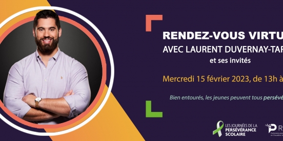 Rendez-vous avec Laurent Duvernay-Tardif et ses invité.e.s